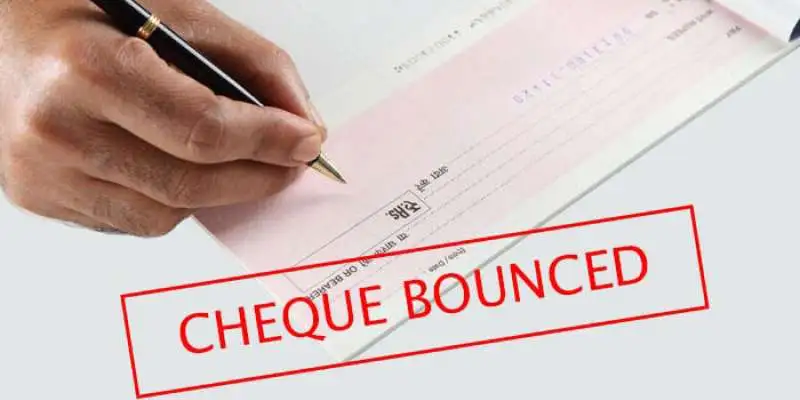 cheque bounce